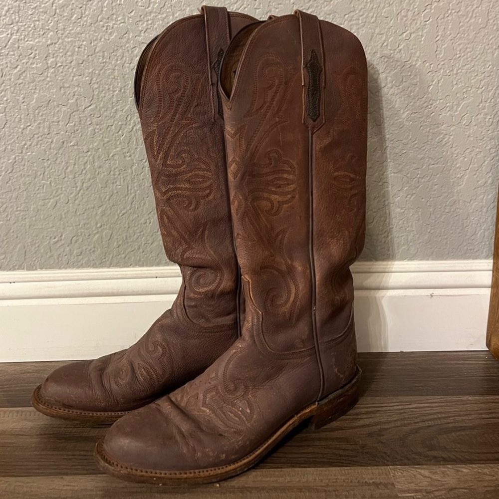 Lucchese Womens 1883 Western cowboy boots
